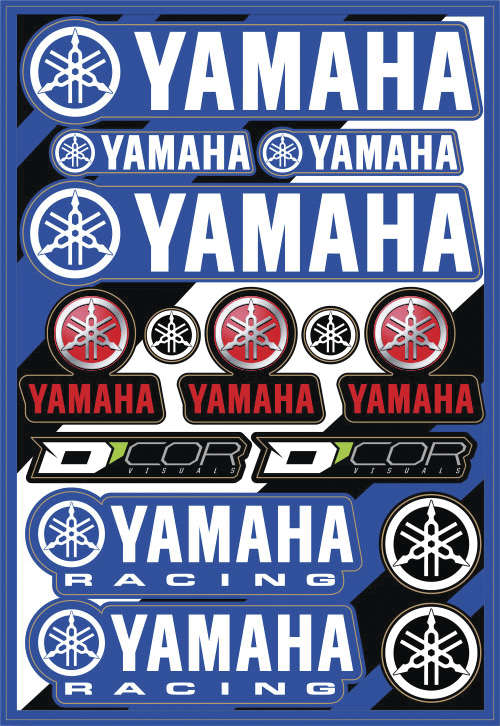 Decal Sheet - Yamaha 2.0