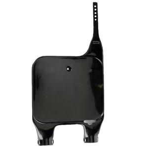 Front Number Plate - Black