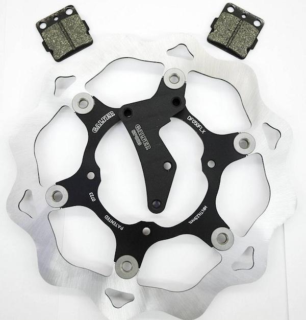 Oversize Wave Brake Rotor Kit