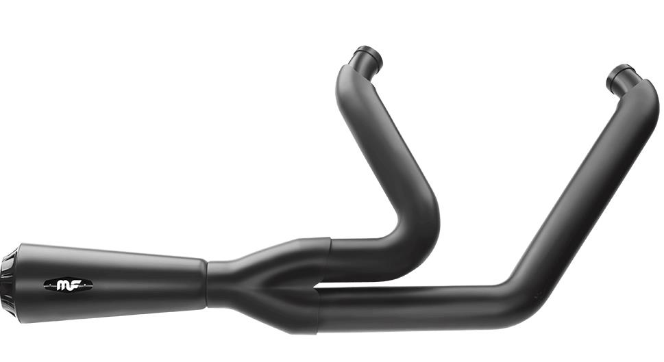Riot 2-Into-1 Exhaust System - Black