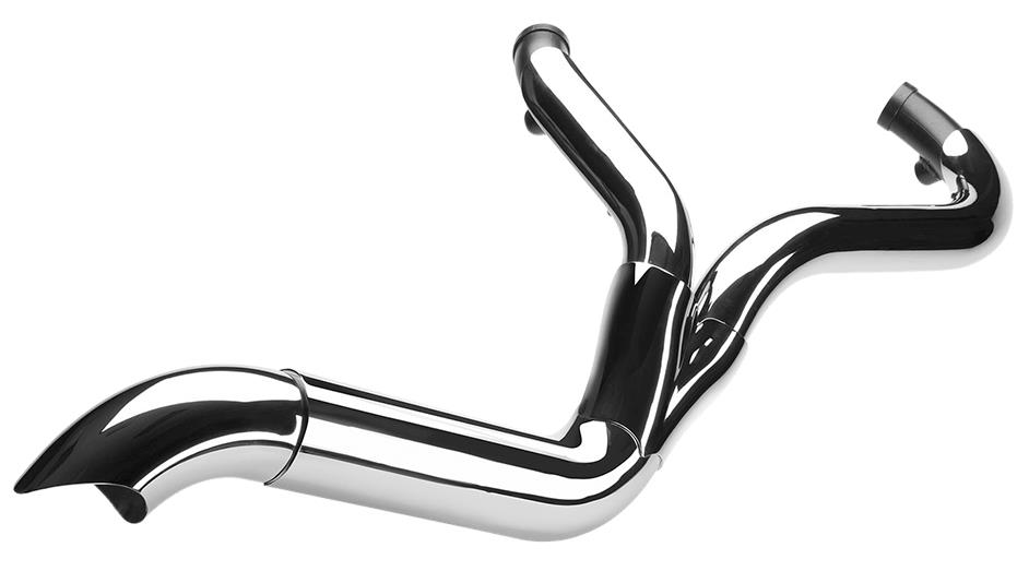 Rockstar 2-Into-1 Exhaust System - Chrome