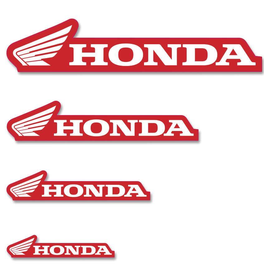 Decal Pack - 24in. Logo - Honda