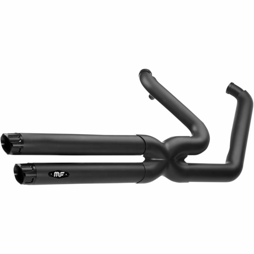 Legacy Gen-X 2-Into-2 Exhaust System - Black