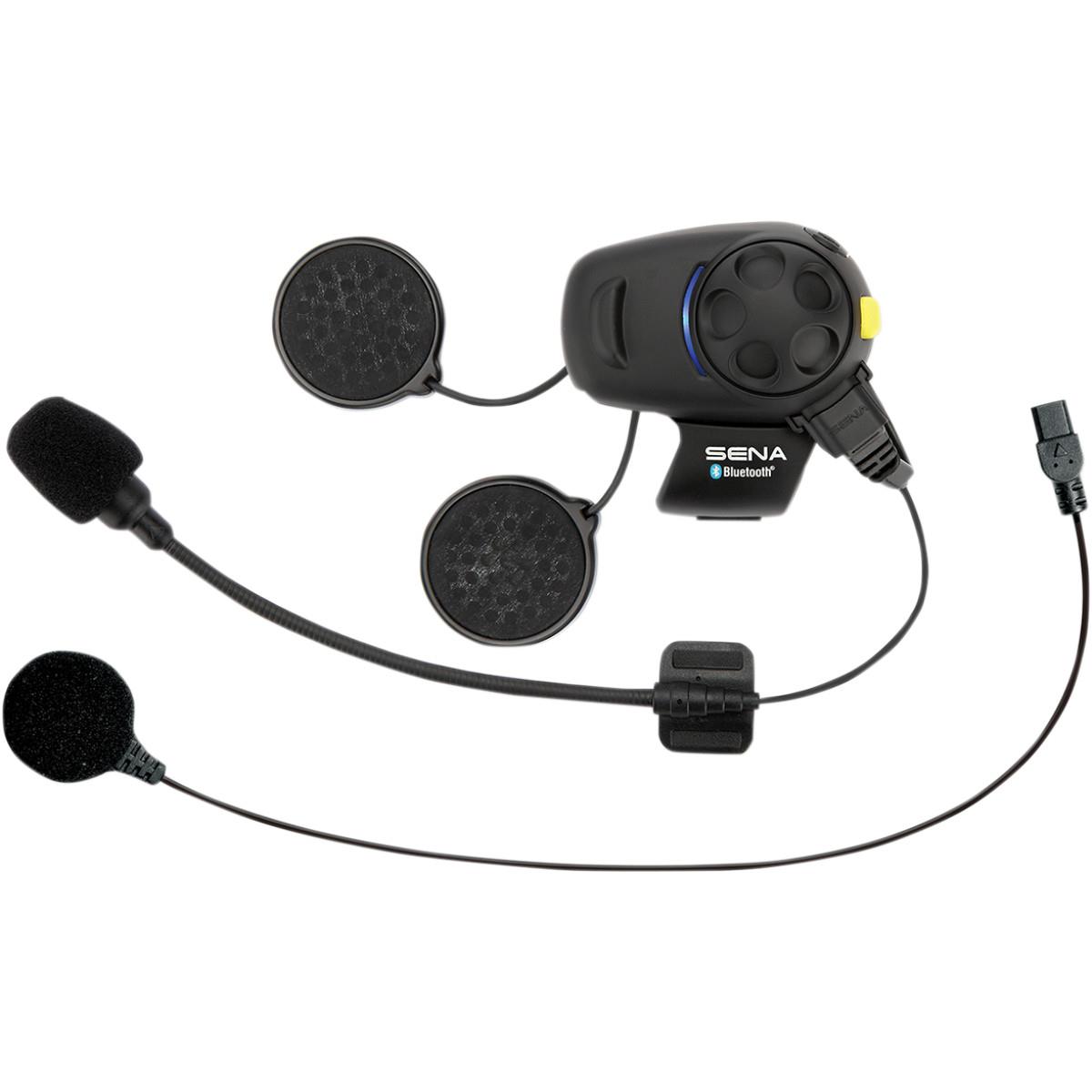SMH5 Bluetooth Headset & Intercom with Built-in FM Tuner and Universal Microphone Kit - Single Unit