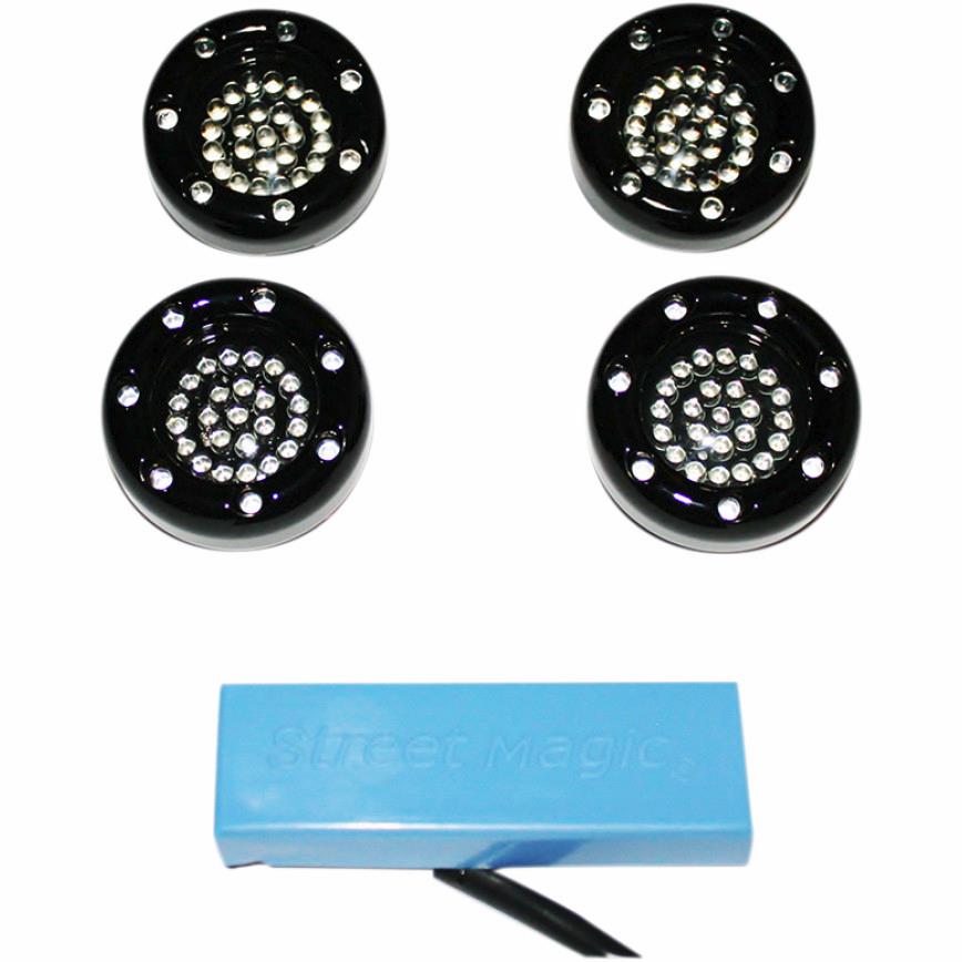 Complete Bullet Ringz LED Turn Signal Kit - Gloss Black