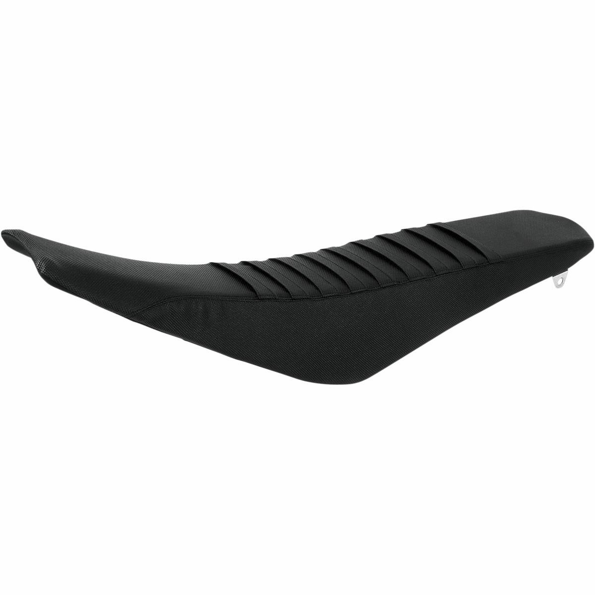 Team Issue Pleated  Grip Seat Cover - Black/Black