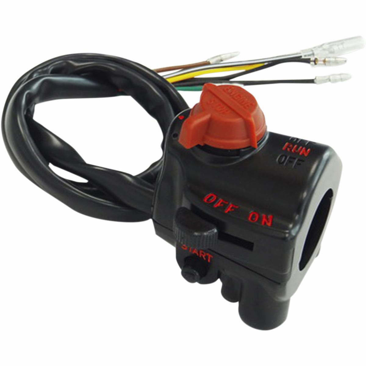 Right Side Handlebar Switch Assembly w/ Built-In Throttle Housing