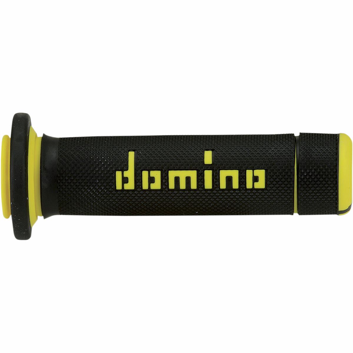 Domino ATV Grips - Black/Yellow