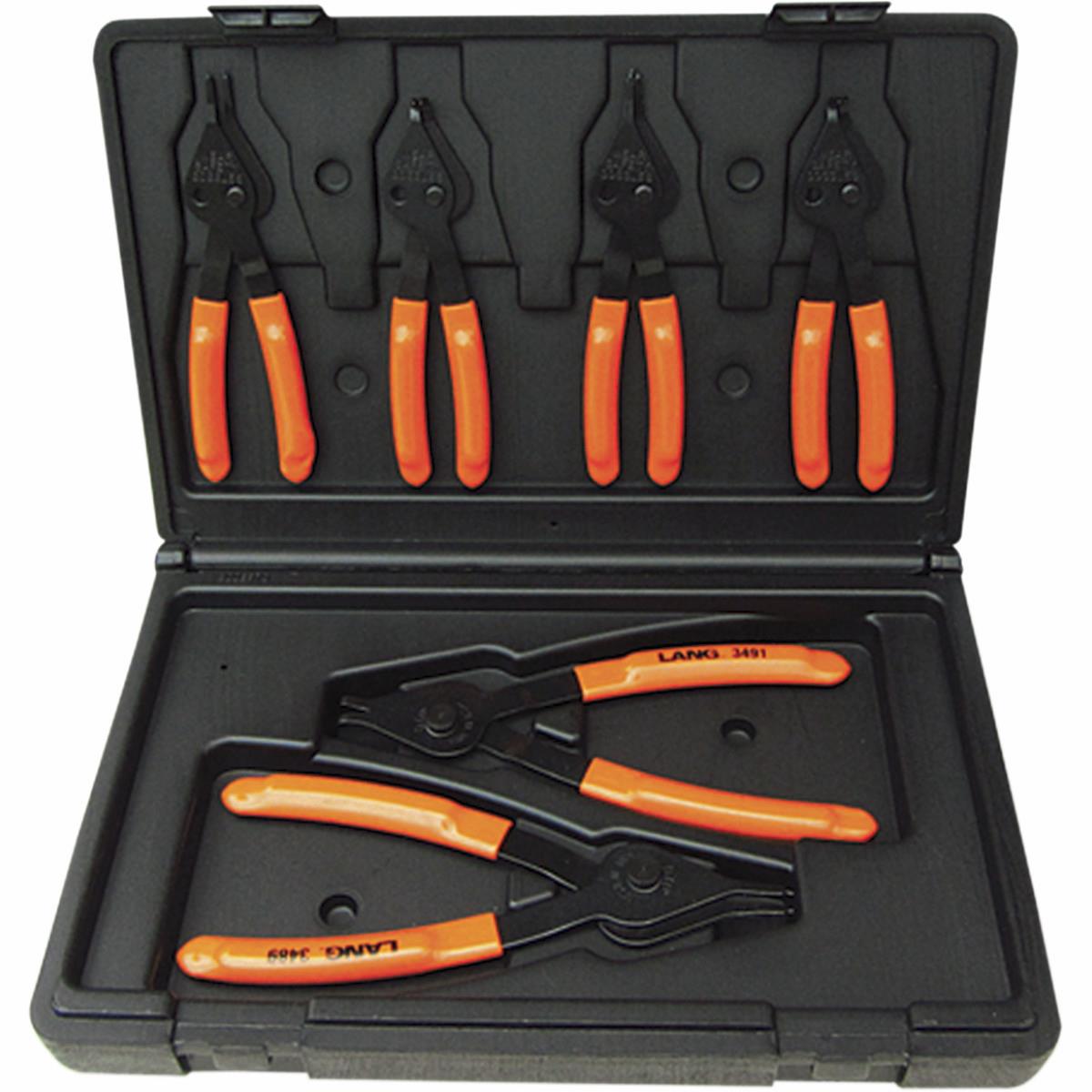 6-Piece Snap Ring Plier Set