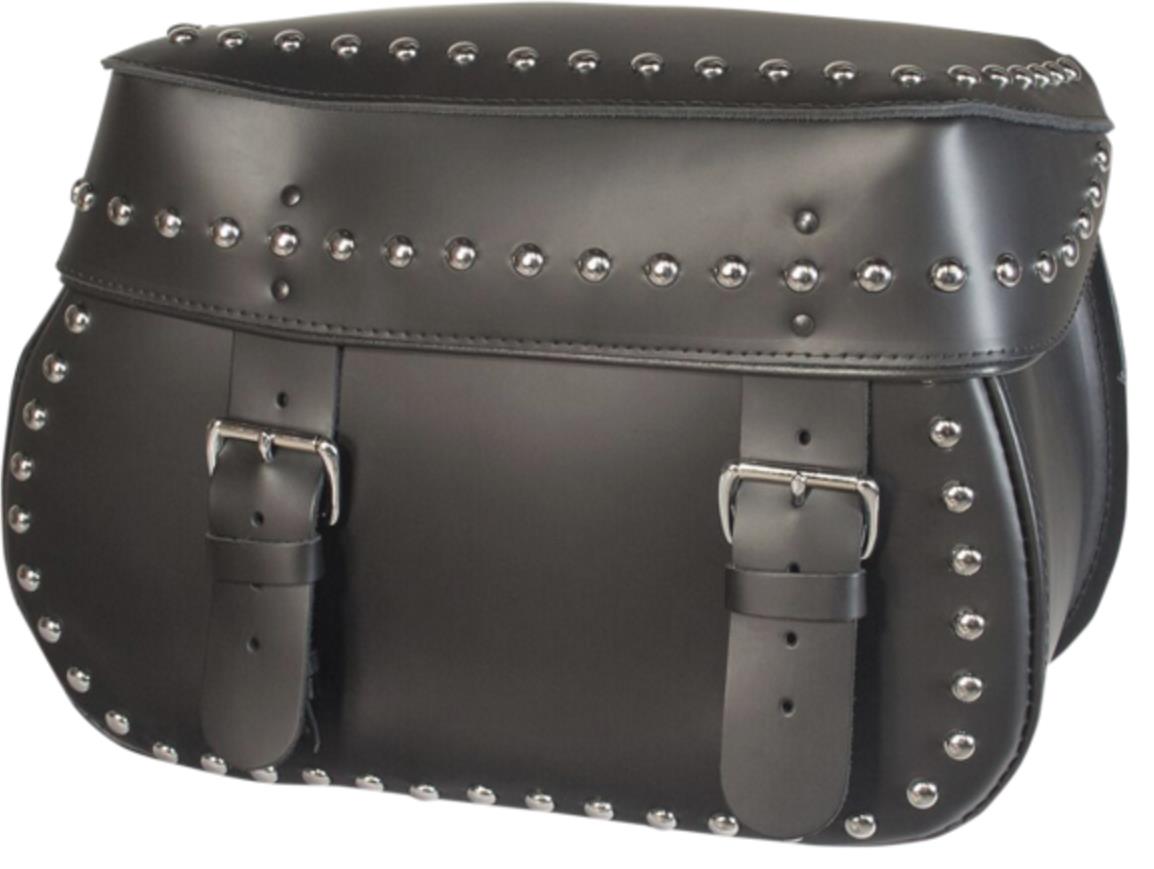 Mighty Legend Bolt-On Saddlebag - Studded