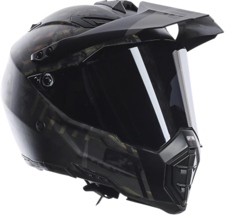 AX-8 Dual Sport EVO Grunge Helmet