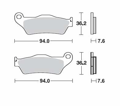 HS Sintered Brake Pads