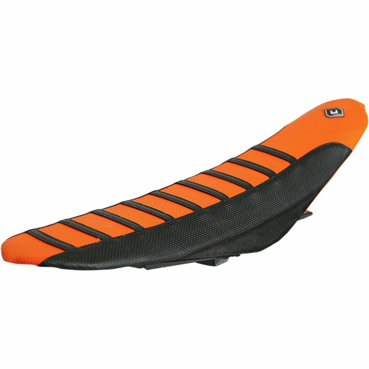 Pro Rib Seat Cover - Black/Orange/Black