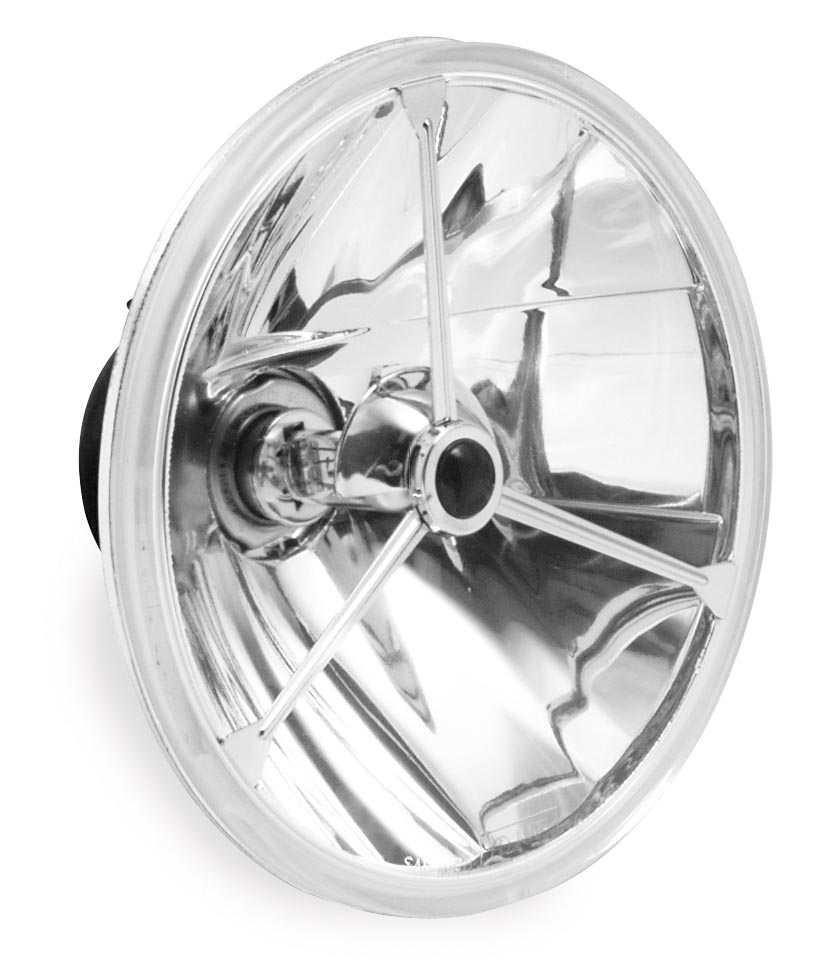 7in. Wave-Cut Trillient Headlight with Black Dot