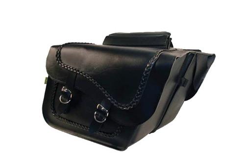 Braided Slant Saddlebag