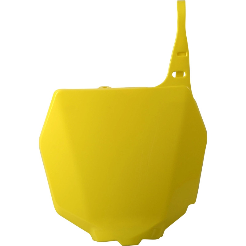 Front Number Plate - Yellow RM01