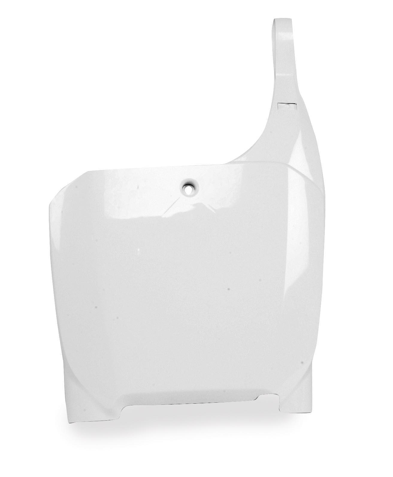 Front Number Plate - KTM White