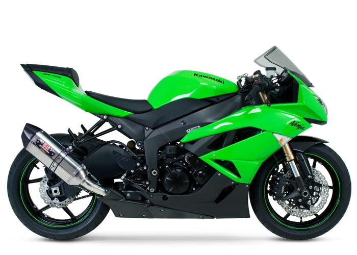 R-77 Street Series Slip-On - Stainless Steel Muffler - Carbon Fiber End Cap