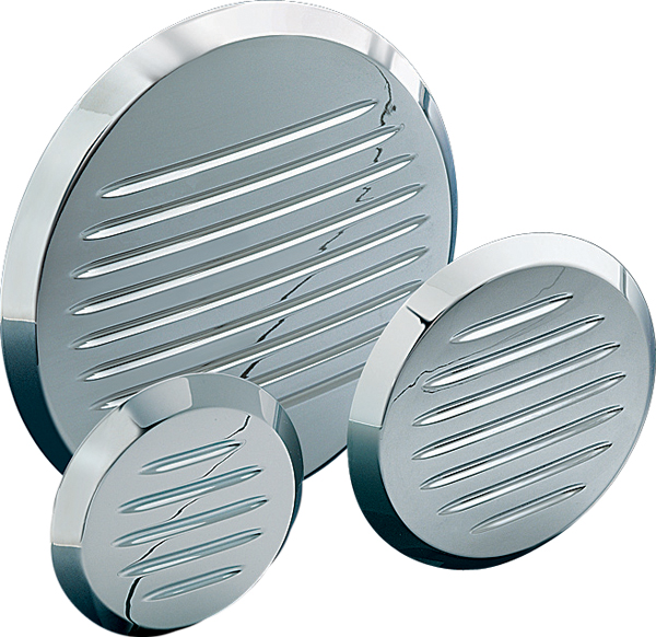 Engine Cover Inserts - Chrome