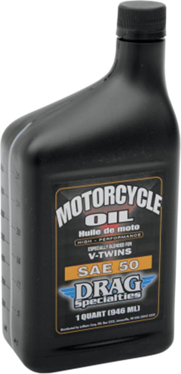 V-Twin Motorcycle Oil - SAE 50 - 1qt.