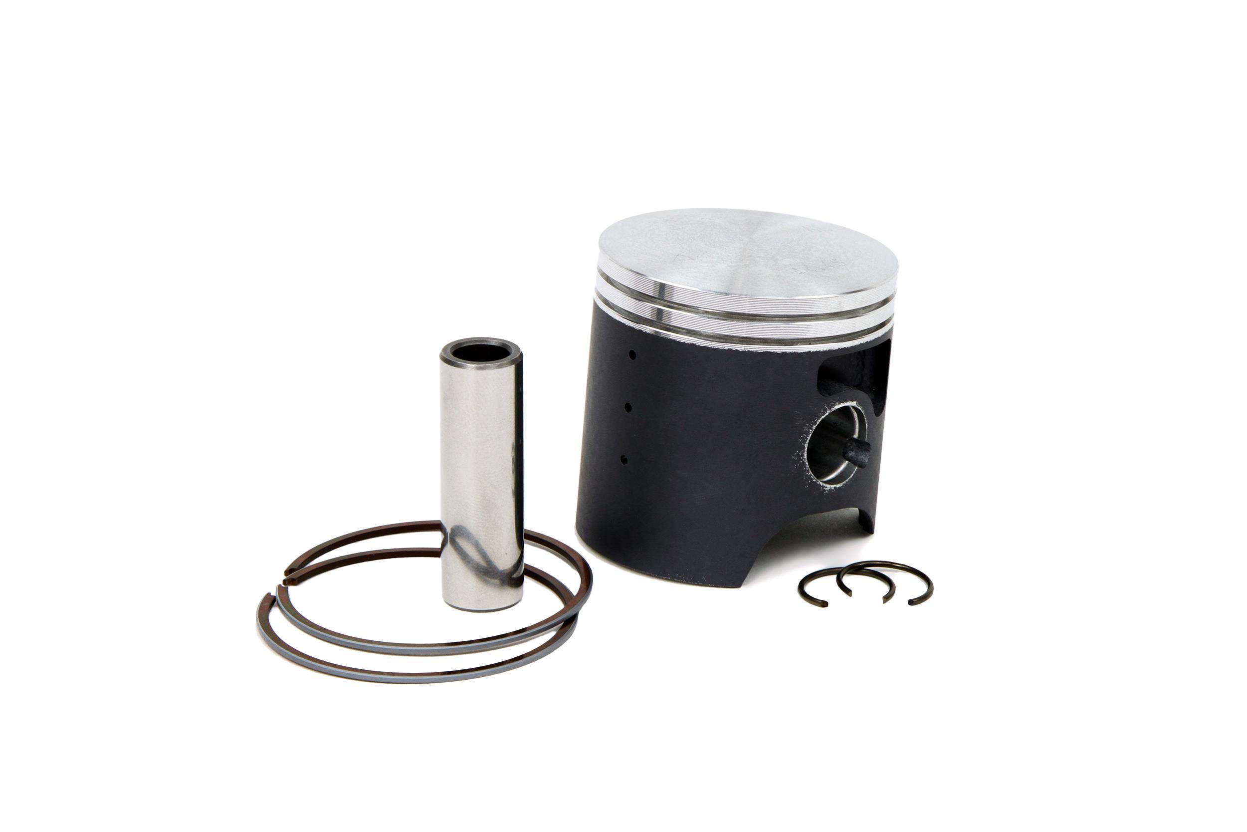 Cast Replica Piston Kit - Standard Bore 44.45mm, Standard Compression