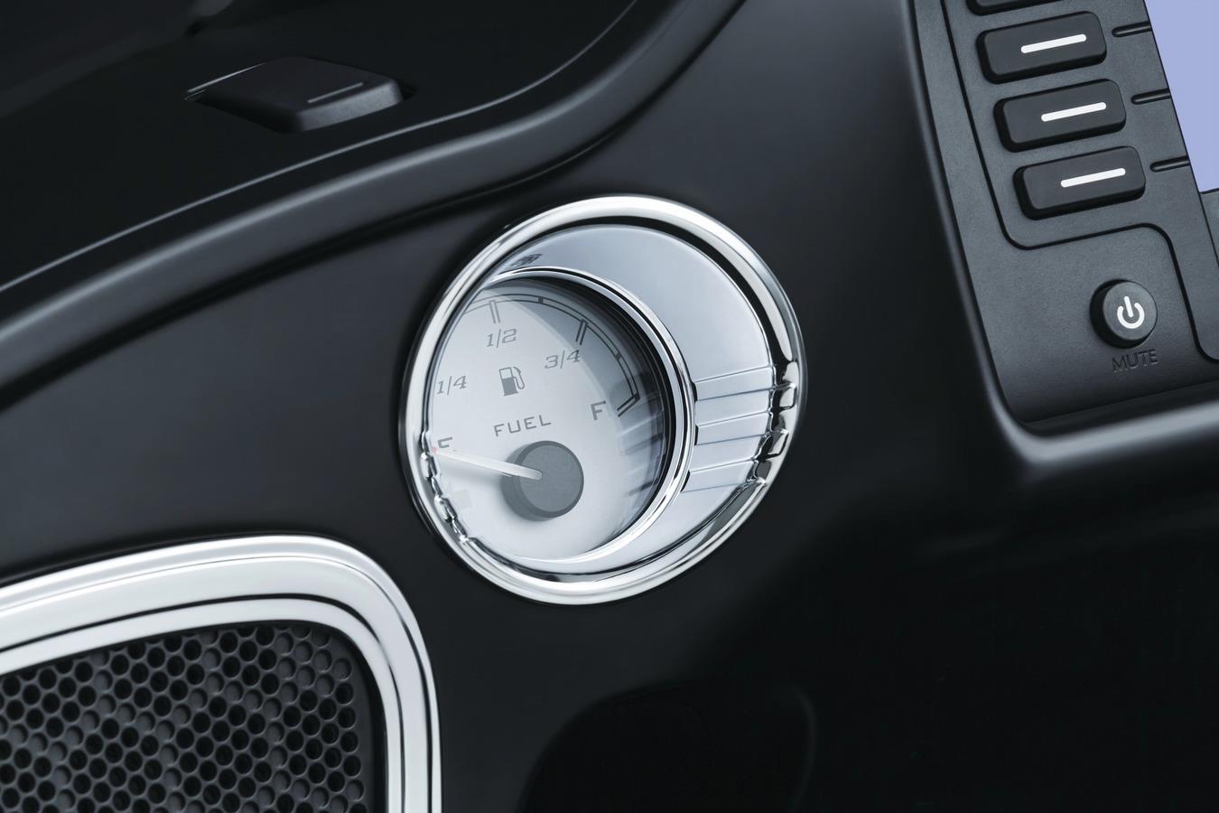 Tri-Line Fuel and Voltage Gauge Bezel