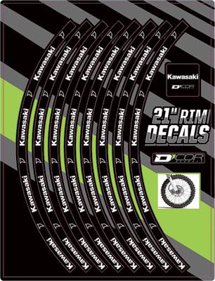 Rim Decal - Kawasaki 21in. - Front