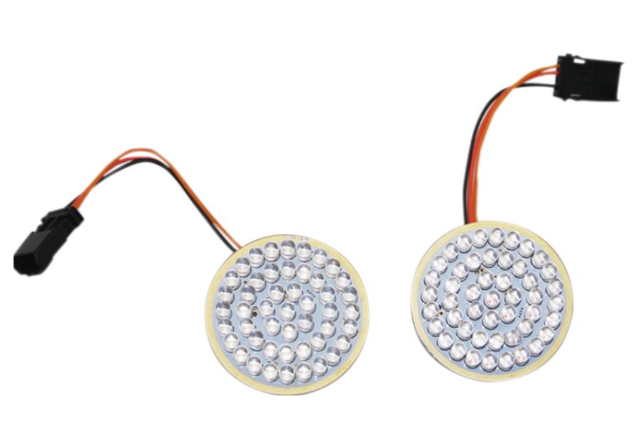 Front Turn Signal Insert - Bullet/Deuce Style