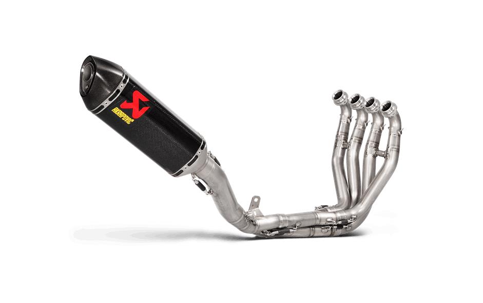 Evolution Line Full System Exhaust - Carbon Fiber Muffler