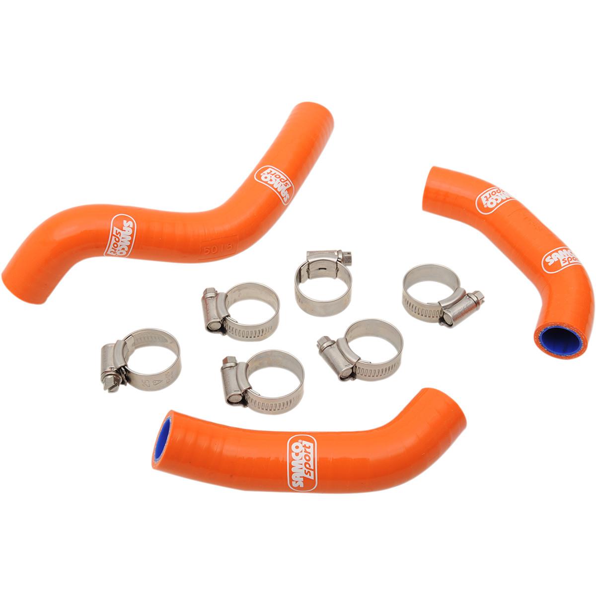 Radiator Hose/Clamp Kit - Orange