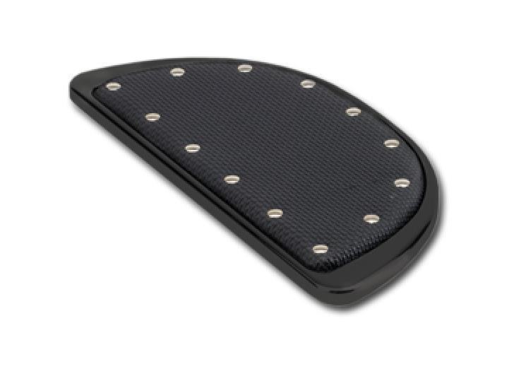 Banana Board Rear Floorboard Covers - Black with Rivets