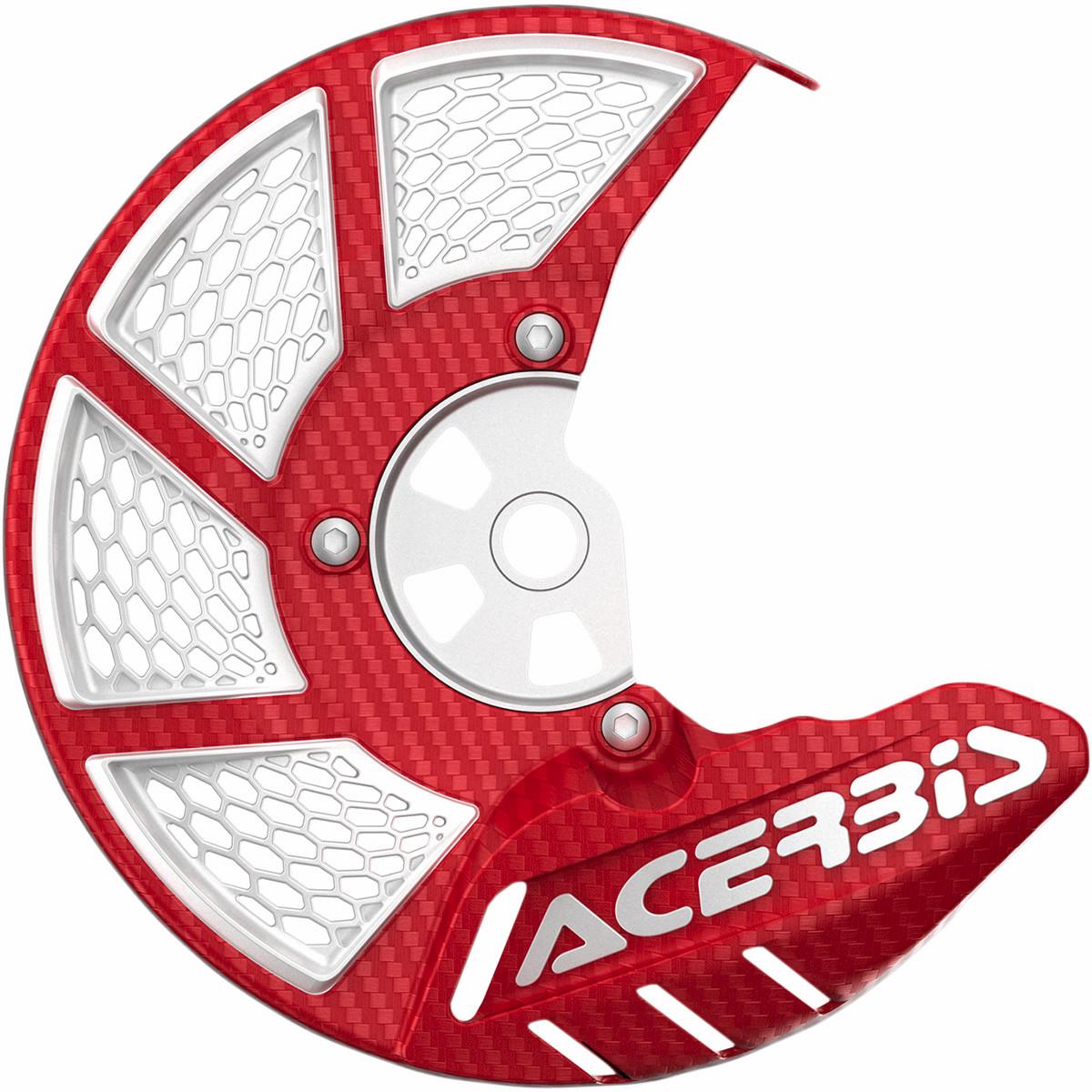 X-Brake 2.0 Vented Front Disc Cover - Red/White