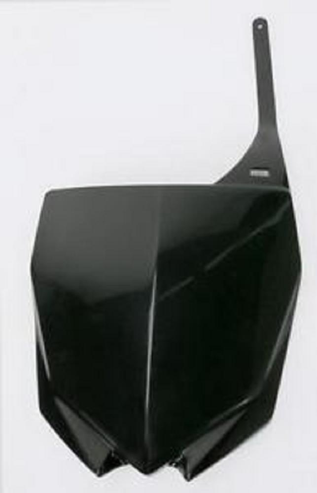 Front Number Plate - Black