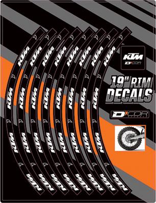 Rim Decal - KTM 19in. - Rear