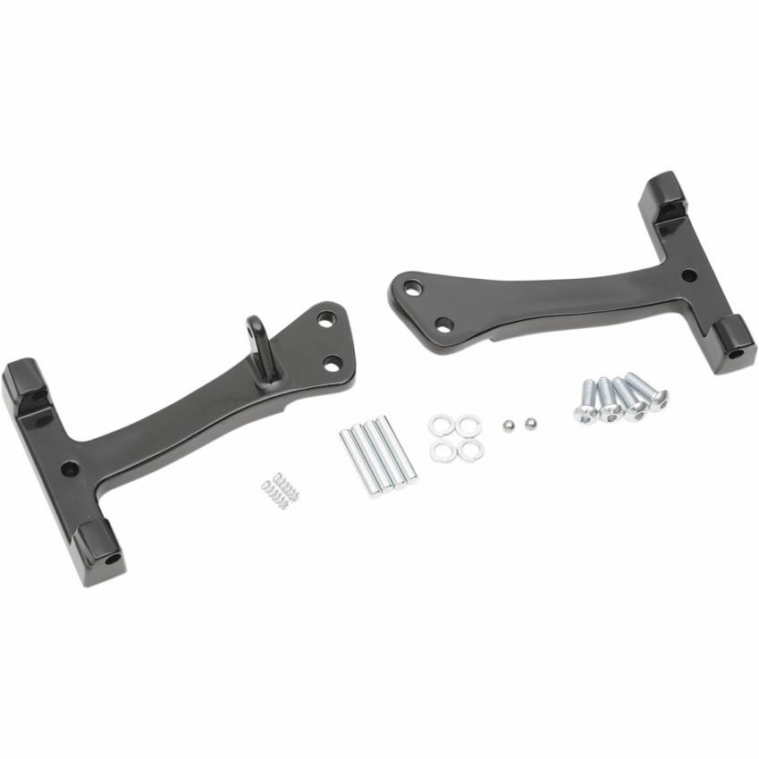 Passenger Floorboard Mount Kit - Black