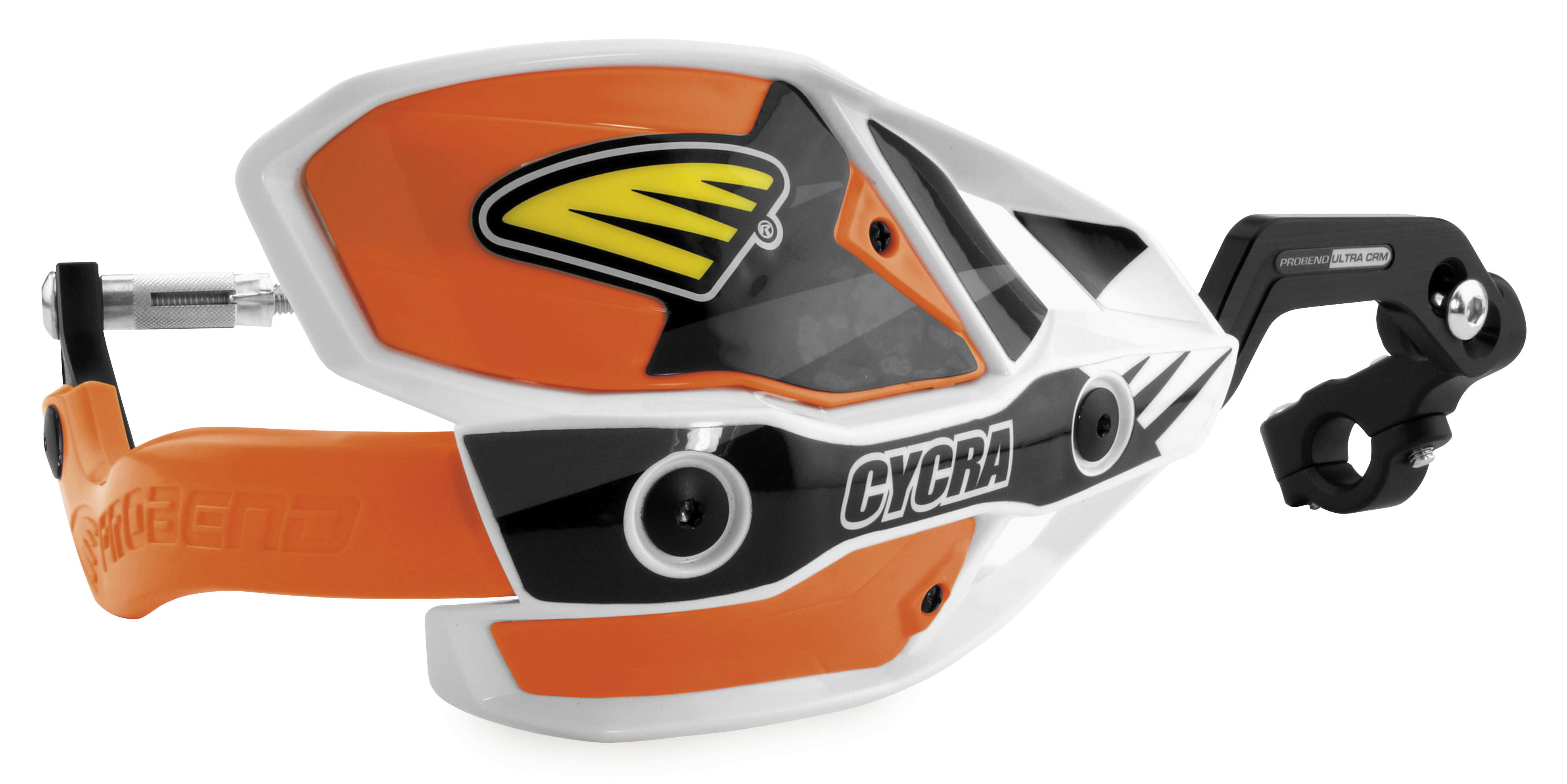 Ultra Probend CRM Wrap Around Handguards - White/Orange