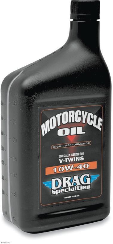V-Twin Motorcycle Oil - 10W40 - 1qt.