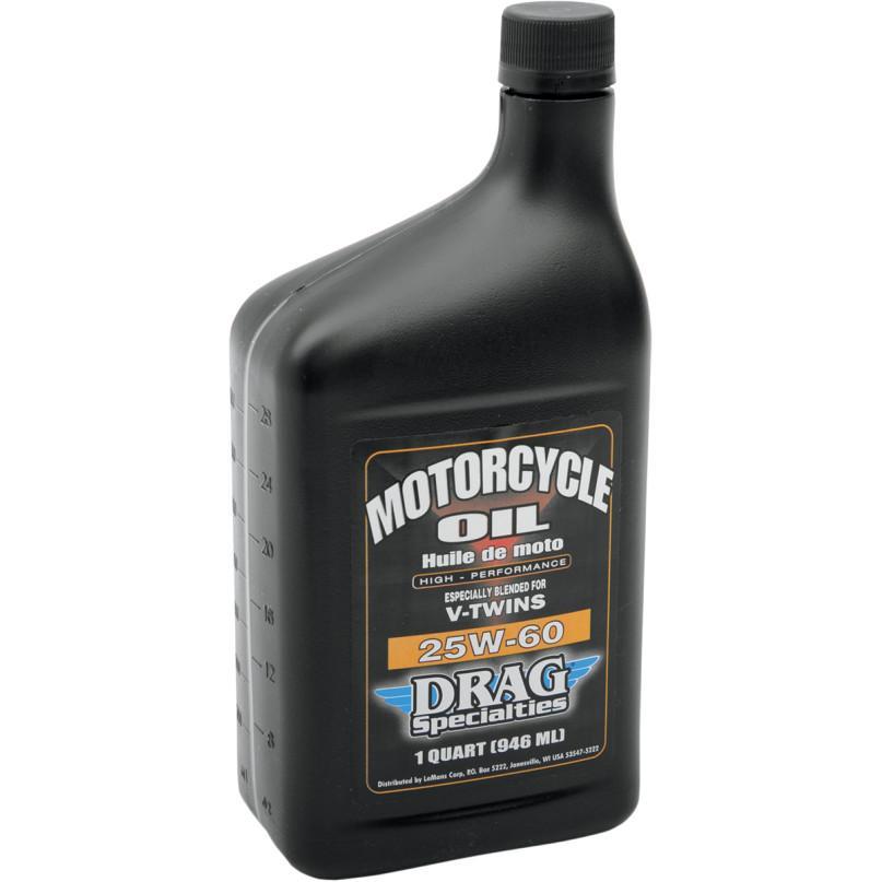 V-Twin Motorcycle Oil - 25W60 - 1qt.