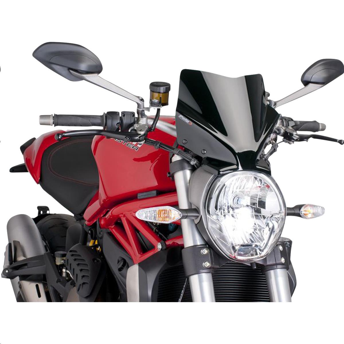 New Generation Sport Windscreen - Black