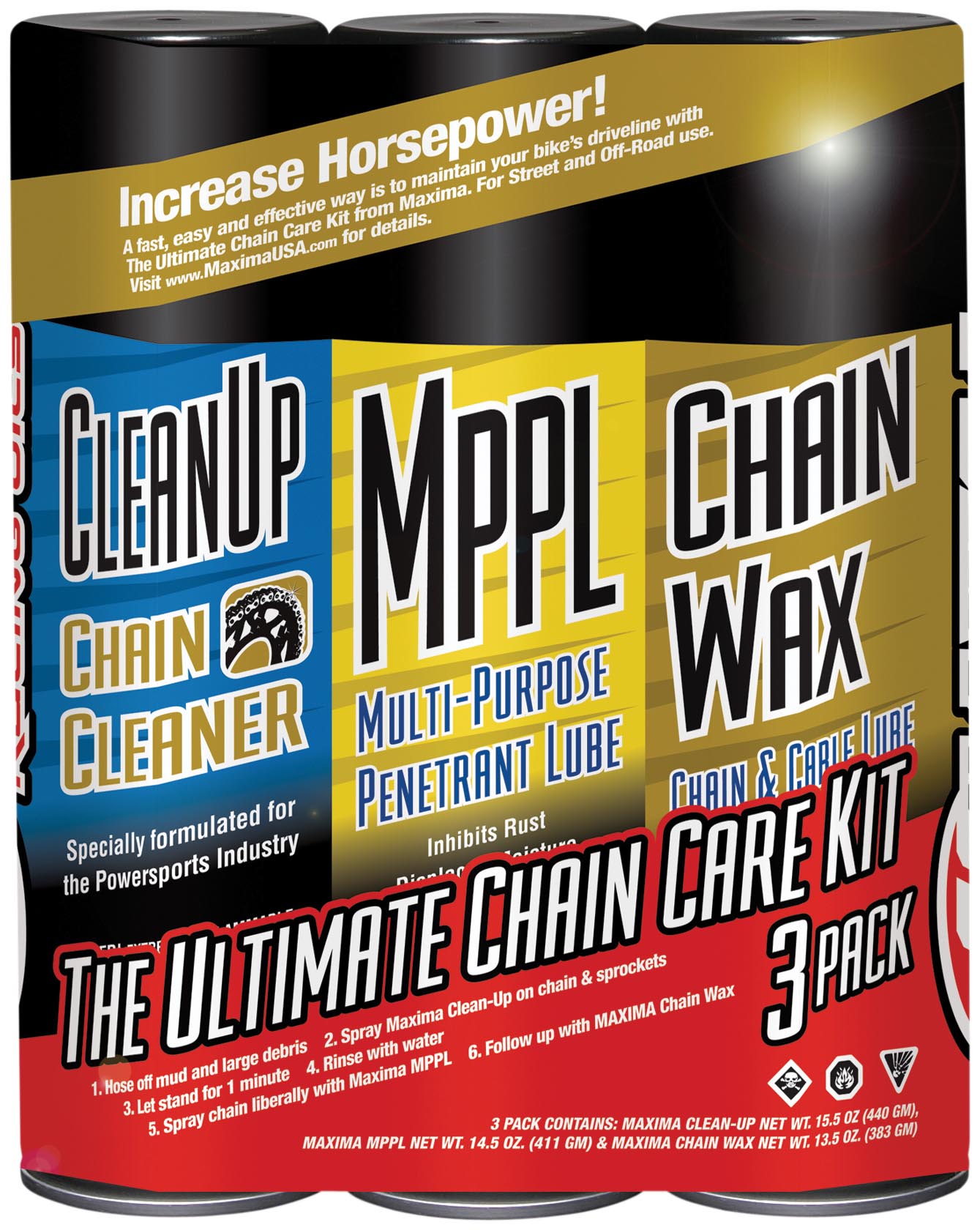 Chain Wax Ultimate Chan Care Kit - Combo 3 Pack