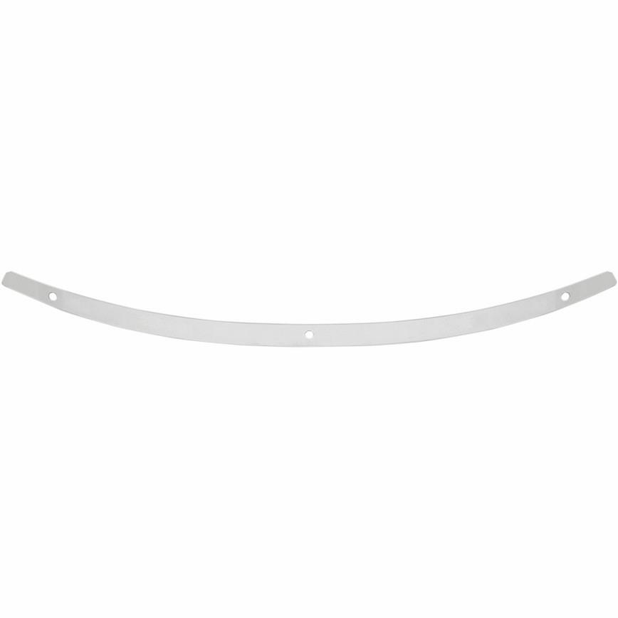 Stainless Steel Solid Windshield Trim - Polished