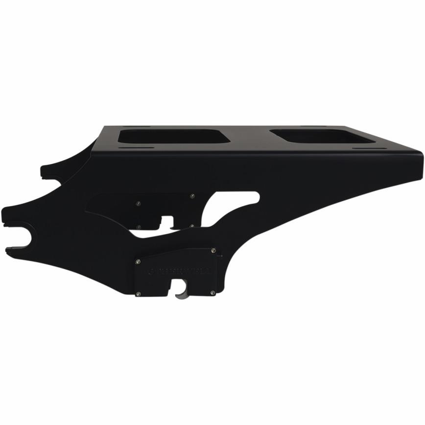 2-Up Non-Locking Detachable Tour-Pak Mounting Rack - Matte Black