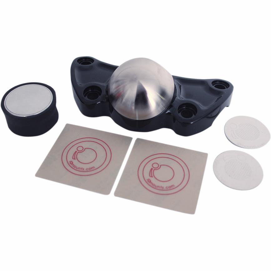 iOmounts Handlebar Clamp Mount Kit - Black