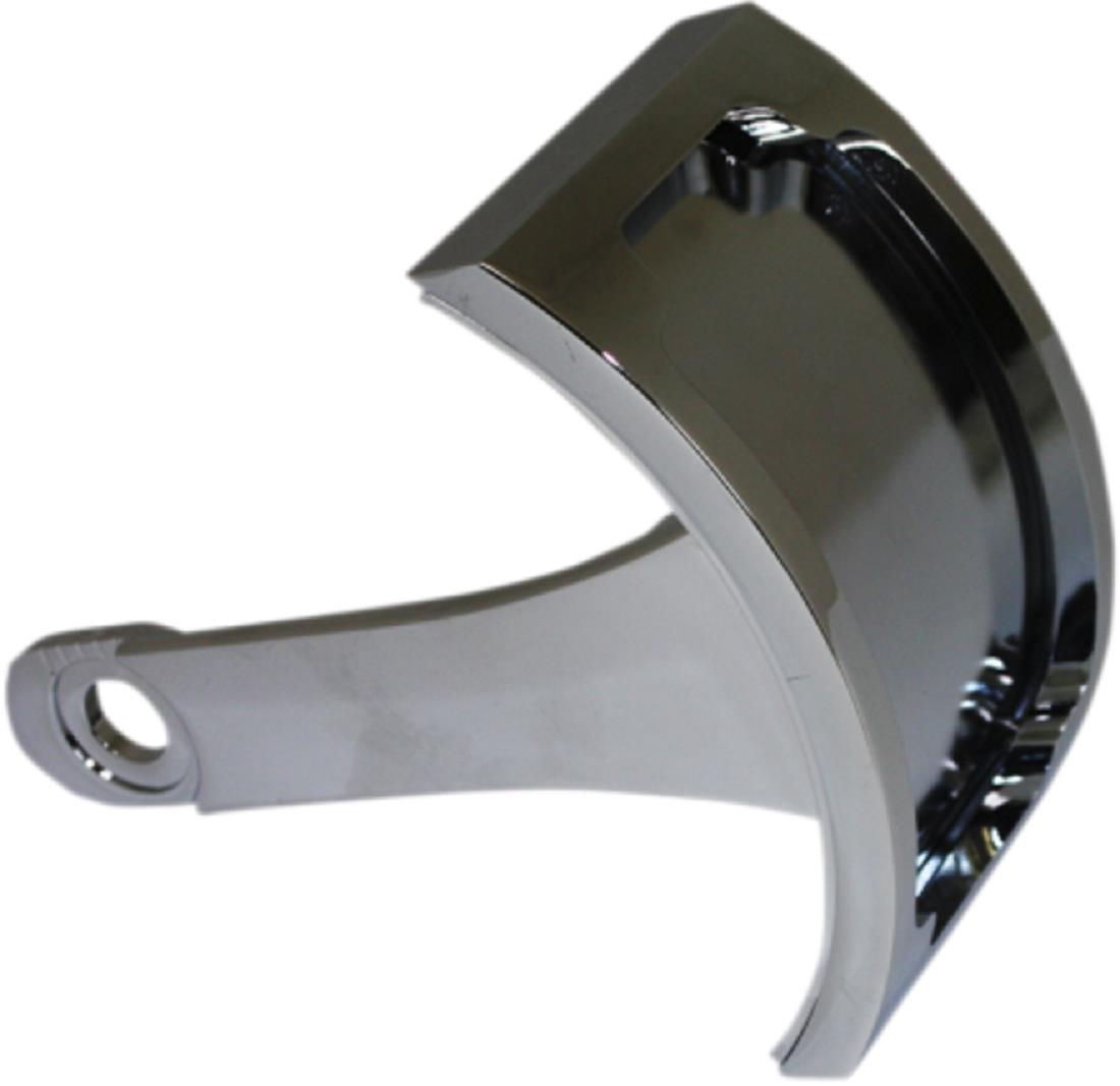 Radius Illuminated Vertical Side Mounted License Plate Bracket - Chrome