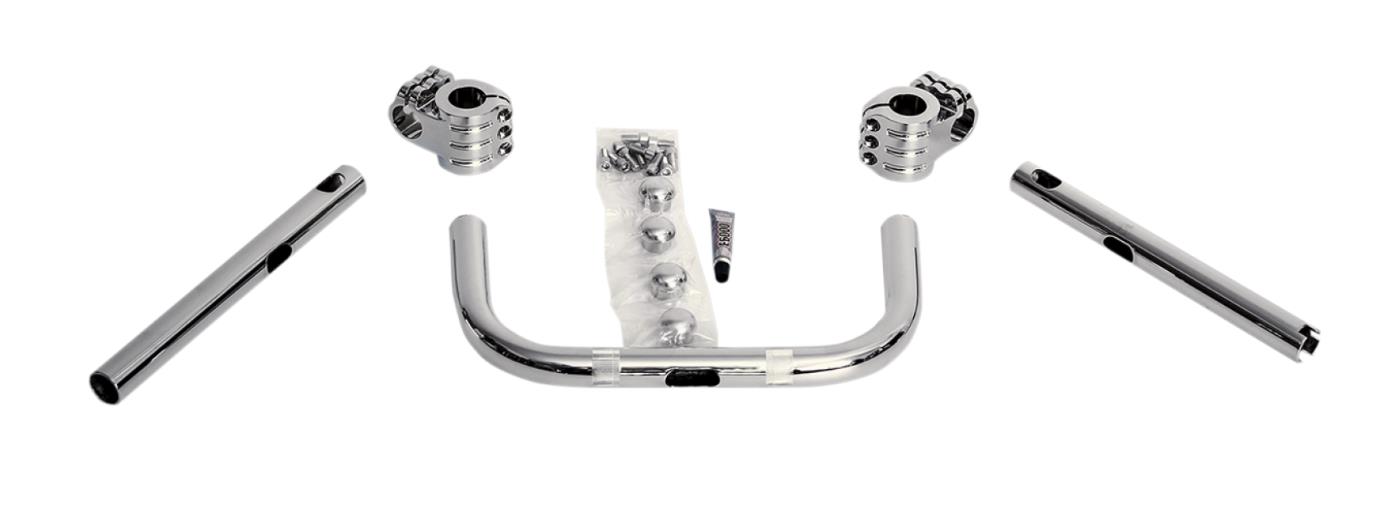 Klip Hanger Handlebar Kit - 5in. Hanger - Chrome/Chrome