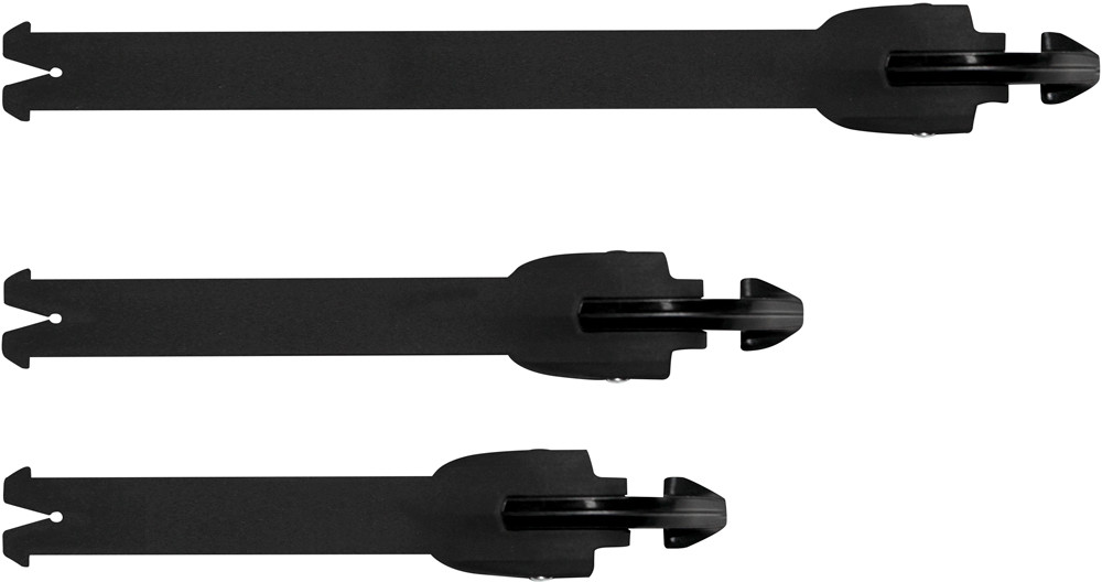 Tech 1 Buckle/Strap Set - Black
