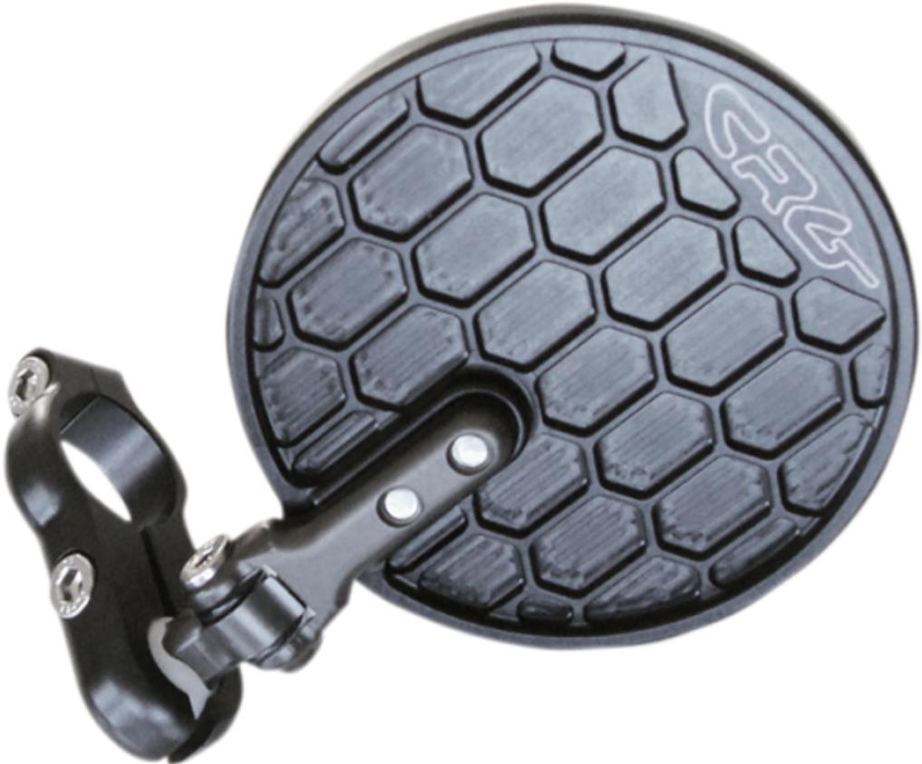 Hindsight EXO LS (Lane Splitter) Left Side Bar End Mirror - Black