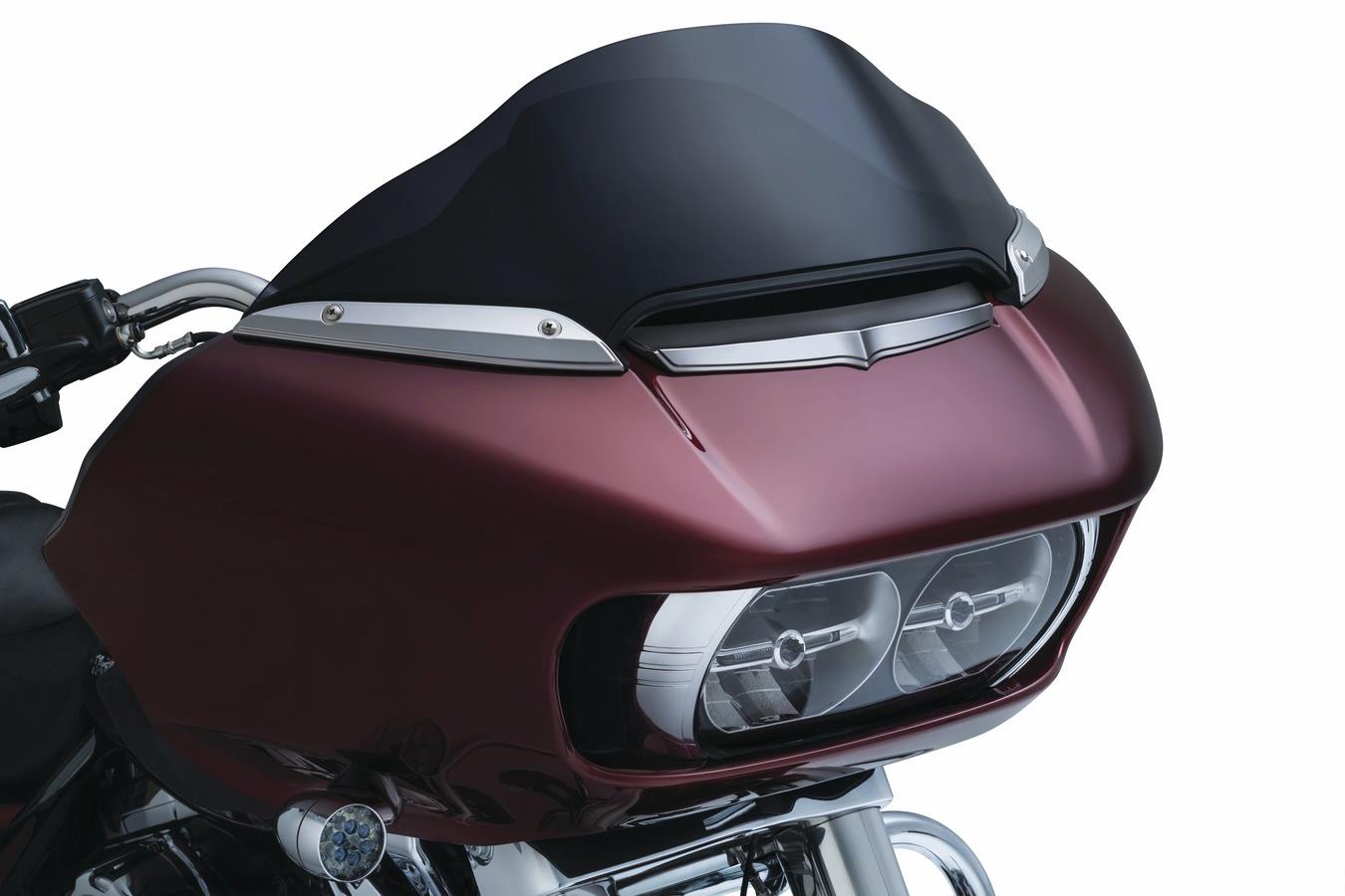 Road Glide Fairing Vent Accent - Chrome