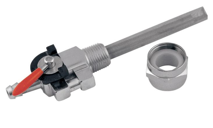 Straight High Flow Fuel Spigot - Straight