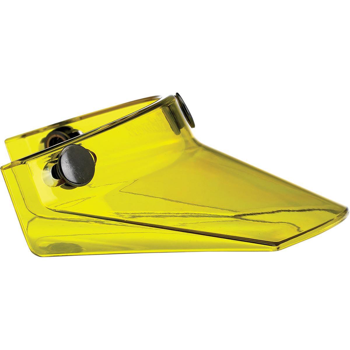 3-Snap Visor - Translucent Yellow